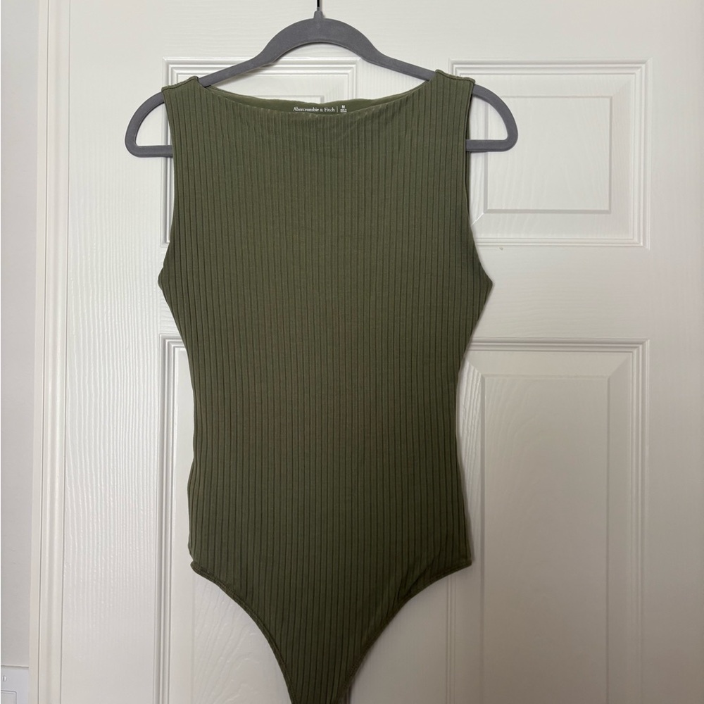 Abercrombie & Fitch Green Bodysuit One Piece